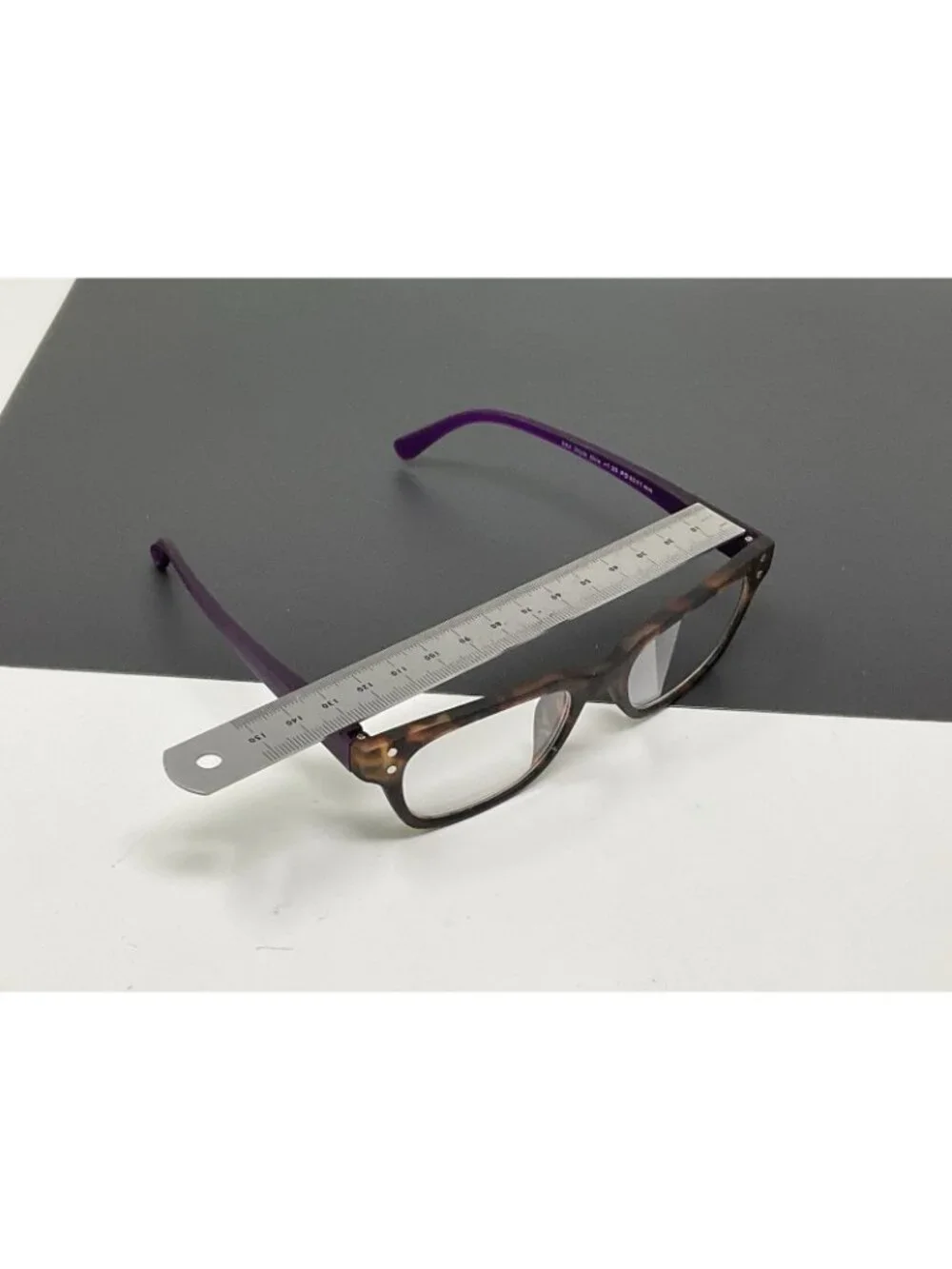 Peepers 884 Style One + 1.25 Reading Glasses Readers Tortoise Purple